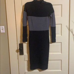 Haute Hippie  sweater dress, multi color